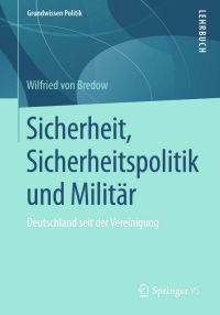 Cover image: Sicherheit, Sicherheitspolitik und Militär 9783658053321