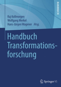 Omslagafbeelding: Handbuch Transformationsforschung 9783658053475