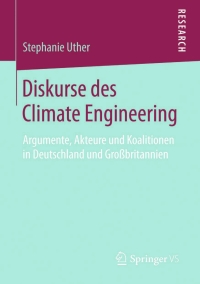 表紙画像: Diskurse des Climate Engineering 9783658053659