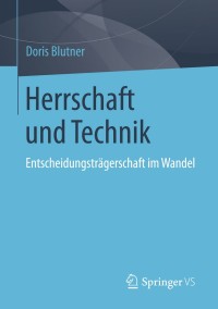 Cover image: Herrschaft und Technik 9783658053734