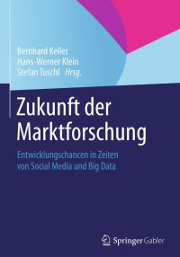 Immagine di copertina: Zukunft der Marktforschung 9783658053994