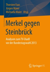Cover image: Merkel gegen Steinbrück 9783658054311