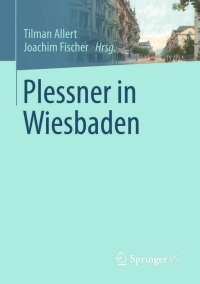 Cover image: Plessner in Wiesbaden 9783658054519