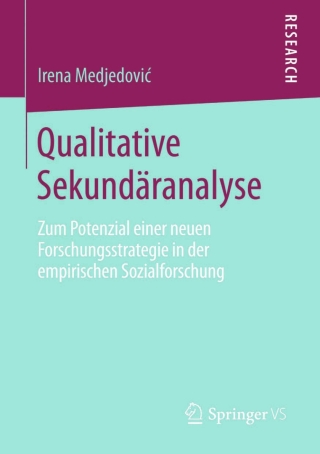 Cover image: Qualitative Sekundäranalyse 9783658054878