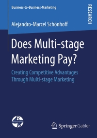 صورة الغلاف: Does Multi-stage Marketing Pay? 9783658055585