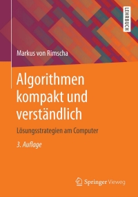 Cover image: Algorithmen kompakt und verständlich 3rd edition 9783658056179