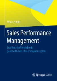 Cover image: Sales Performance Management 9783658056520