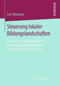 Cover image: Steuerung lokaler Bildungslandschaften 9783658057121