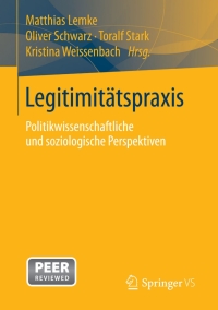 Omslagafbeelding: Legitimitätspraxis 9783658057411