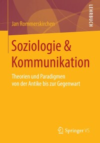 Cover image: Soziologie & Kommunikation 9783658057565