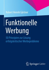 Cover image: Funktionelle Werbung 9783658057602