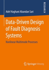 Cover image: Data-Driven Design of Fault Diagnosis Systems 9783658058067