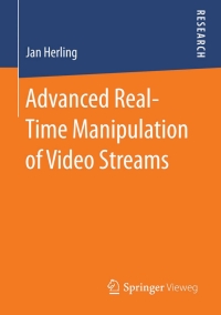 Titelbild: Advanced Real-Time Manipulation of Video Streams 9783658058098