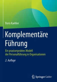 Titelbild: Komplementäre Führung 2nd edition 9783658058821