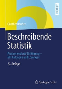 صورة الغلاف: Beschreibende Statistik 12th edition 9783658059156