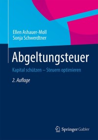 Cover image: Abgeltungsteuer 2nd edition 9783658059170