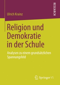 Imagen de portada: Religion und Demokratie in der Schule 9783658059217