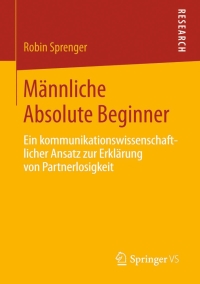 Imagen de portada: Männliche Absolute Beginner 9783658059231