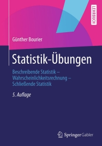 Imagen de portada: Statistik-Übungen 5th edition 9783658059941