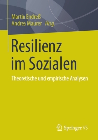 Cover image: Resilienz im Sozialen 9783658059989