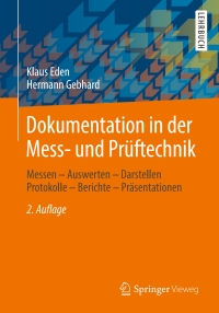 Cover image: Dokumentation in der Mess- und Prüftechnik 2nd edition 9783658061135