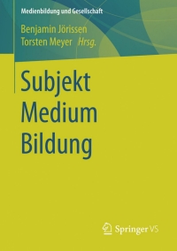 Immagine di copertina: Subjekt  Medium  Bildung 9783658061708