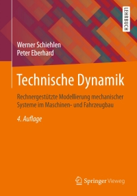 Imagen de portada: Technische Dynamik 4th edition 9783658061845