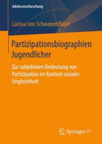 Cover image: Partizipationsbiographien Jugendlicher 9783658062361