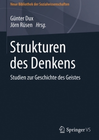 Imagen de portada: Strukturen des Denkens 9783658062545