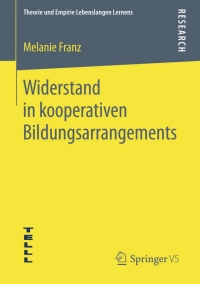 Immagine di copertina: Widerstand in kooperativen Bildungsarrangements 9783658062835