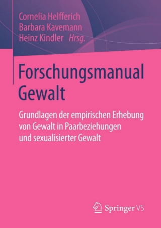 Cover image: Forschungsmanual Gewalt 9783658062934