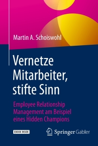 Cover image: Vernetze Mitarbeiter, stifte Sinn 9783658063337