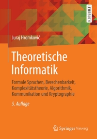 Titelbild: Theoretische Informatik 5th edition 9783658064327