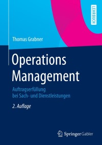 Cover image: Operations Management 2nd edition 9783658064402