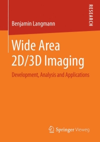 表紙画像: Wide Area 2D/3D Imaging 9783658064563
