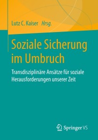 Cover image: Soziale Sicherung im Umbruch 9783658065010