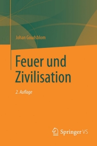 Imagen de portada: Feuer und Zivilisation 2nd edition 9783658065058