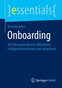 Cover image: Onboarding 9783658065270