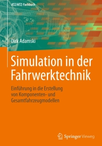 صورة الغلاف: Simulation in der Fahrwerktechnik 9783658065355