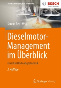 Cover image: Dieselmotor-Management im Überblick 2nd edition 9783658065546