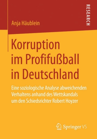 Imagen de portada: Korruption im Profifußball in Deutschland 9783658065744