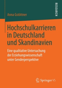 Imagen de portada: Hochschulkarrieren in Deutschland und Skandinavien 9783658065768