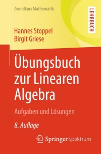 Titelbild: Übungsbuch zur Linearen Algebra 8th edition 9783658065911