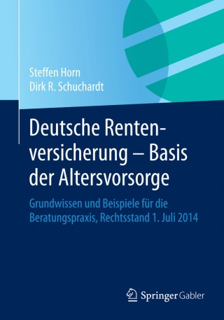 Cover image: Deutsche Rentenversicherung - Basis der Altersvorsorge 9783658066741