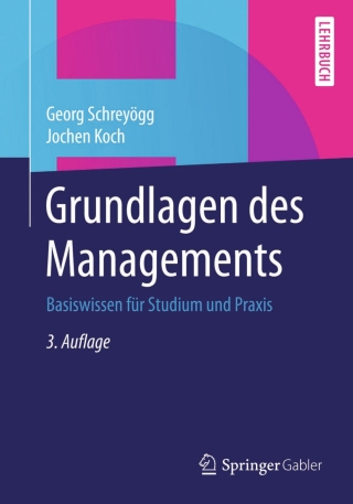 Omslagafbeelding: Grundlagen des Managements 3rd edition 9783658067489