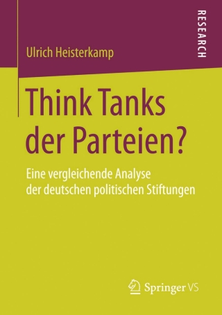 Cover image: Think Tanks der Parteien? 9783658068578