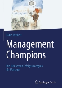 Cover image: Management Champions 9783658068714