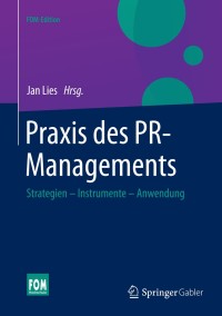 Imagen de portada: Praxis des PR-Managements 9783658069124