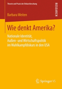 Immagine di copertina: Wie denkt Amerika? 9783658069223