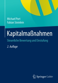 Titelbild: Kapitalmaßnahmen 2nd edition 9783658069759